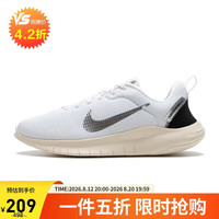 NIKE 跑步训练鞋女FLEX EXPERIENCE 12运动鞋春 DV0746-101白36