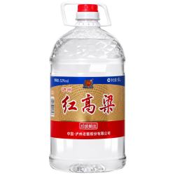 泸州红高粱 浓香型白酒 52度5L 100%纯粮食酒散装桶装酒 泡酒自饮