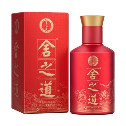 舍得 舍之道特醇50度100ml迷你小酒浓香型中秋节日送礼白酒