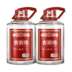 杜康 古酒坊清香型白酒53度2500ml纯粮固态发酵桶装