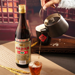 吴越稽山 绍兴产黄酒三年陈花雕酒传统工艺·不勾兑 老酒喝的黄酒