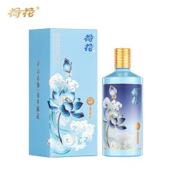 荷花 酱5荷花酱香型贵州53度520ml纯粮酿造送礼宴请送礼