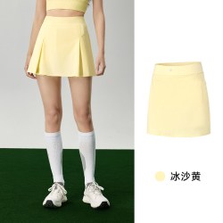 MOLY VIVI 软弹冰A字网球裙女2026春夏季新款速干短裙防走光半身裙