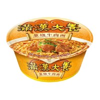 移动端：统一 满汉大餐 葱烧牛肉面 碗装 188g/碗 整块牛肉 台湾经典