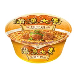 统一 满汉大餐 葱烧牛肉面 碗装 188g/碗 整块牛肉 台湾经典