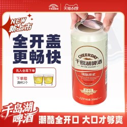 千岛湖啤酒 精酿原浆啤酒500ml*2箱量贩