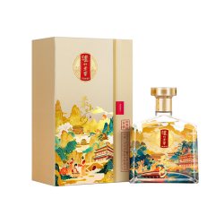 泸州老窖 定制酒城市文创系列x3-最山河西安52度浓香白酒500ml送礼