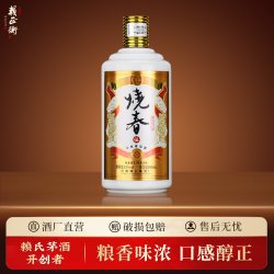 赖正衡 烧春伍 贵州酱香型白酒53度 纯粮食白酒坤沙酒高粱酒试饮