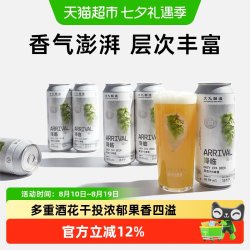 大九酿造 降临浑浊IPA啤酒500ml*6罐装国产精酿易拉罐清爽全开口