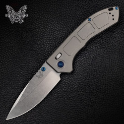 BENCHMADE 美国进口Benchmade蝴蝶748高硬度M390钢钛手柄轻量便携748