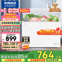 星星 减霜净味 冰柜  300L