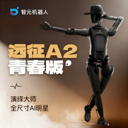 智元机器人 AGIBOT远征A2-青春版 双足具身智能机器人 文娱商演场景 支持群控技能