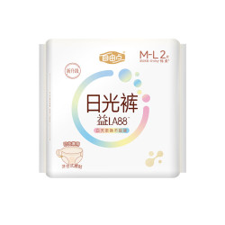自由点 益生菌安睡裤日光裤超薄防漏免脱拉拉裤经期女M-L码裤型卫生巾 M-L码 2条 80-130斤