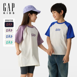 Gap 755793 纯棉 蓝色 160cm 儿童短袖T恤