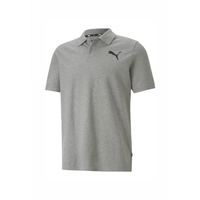 PUMA 纯色直筒 POLO衫 舒适透气轻便合身男款短袖T恤