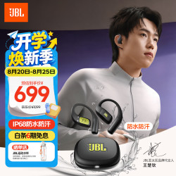 JBL Endurance Zone 真无线挂耳式蓝牙耳机 峡谷绿