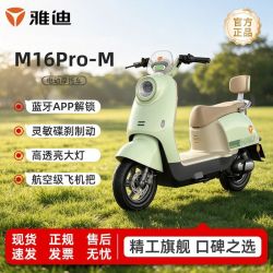 雅迪 M16Pro日常通勤电动摩托车72V20A长续航智能APP