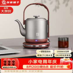 友家铺子 纯钛电热水壶家用烧水壶1.5L大容量电水壶自动断电保温一体泡茶壶 Ti-0