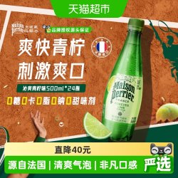 巴黎水 充气天然矿泉水 青柠味
