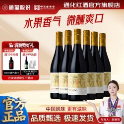 通化葡萄酒 通化 山葡萄加气酒 7度汽泡酒 黄鹿款720ml