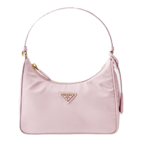 PRADA Re-Edition 2005 Re-Nylon迷你手袋 雪粉色