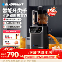 BLAUPUNKT 榨汁机原汁机家用渣汁分离果汁机冰淇淋机全自动大口径蔬菜纯汁率99%好清洗YJ05星空灰
