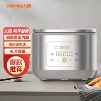 九阳 ZMD安心系列 电饭煲 铜匠厚釜860W大火 家用智能预约 一键煮饭 4L F-40FZ4399