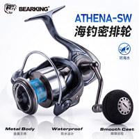 BEARKING熊王 26款海钓版雅典娜金属纺车轮 4000型号-深杯