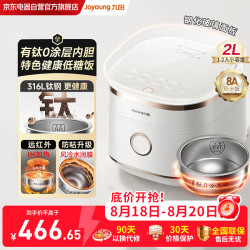 九阳 全域蜂窝0涂层316电饭煲 一级能效 2L