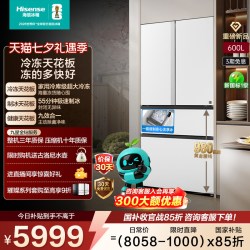 海信 大冻梨系列 风冷法式门冰箱