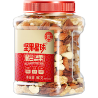 沃隆 坚果星球 混合纯坚果500g/罐