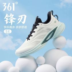 361° 专业体考跑鞋男夏季薄款网面缓震轻便学生体育测试训练鞋男鞋