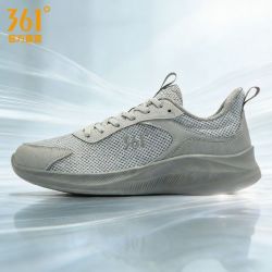 361° 361度男鞋轻便舒适通勤运动休闲鞋2025夏季新款锋叶2.0软底跑鞋男