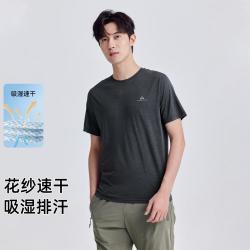 拓路者 短袖T恤衫圆领凉爽舒适简约高级户外运动套头衫