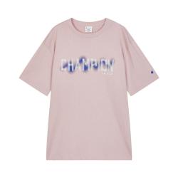 Champion 字母印花圆领短袖T恤