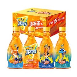 康师傅 迪士尼疯狂动物城联名果冻冰红茶456g*12瓶