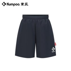 KUMPOO 2026新款羽毛球服儿童款短裤吸汗舒适透气运动裤熏风比赛短裤
