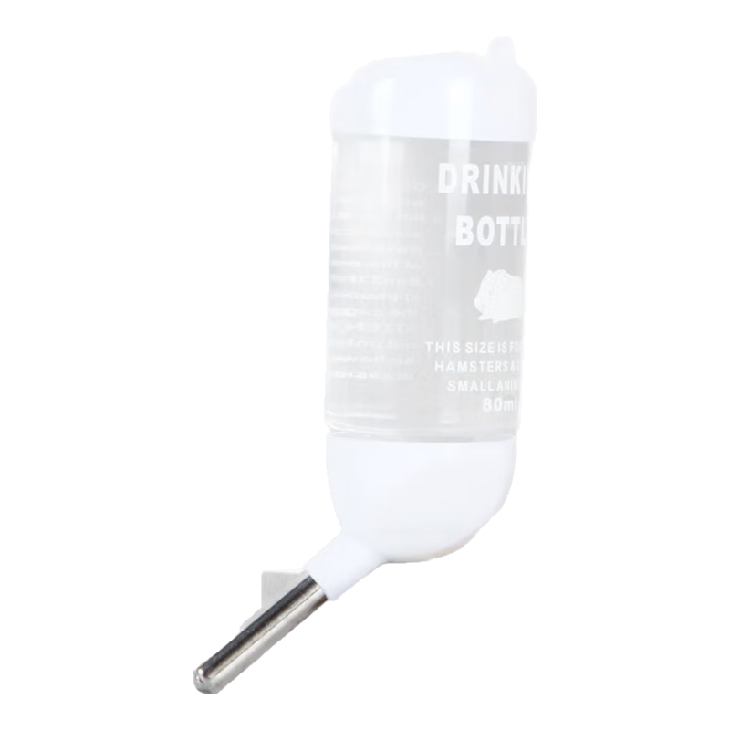 布卡星 不锈钢滚珠防漏 80ml 仓鼠水壶
