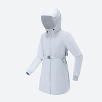 迪卡侬 5451312 防雨 女士长款冲锋衣