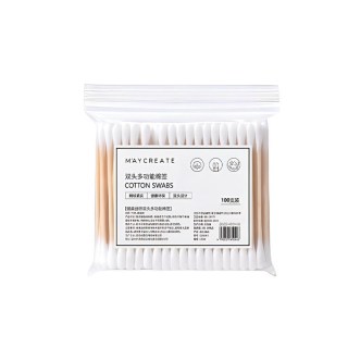 Baida 双头木棒棉签 一次性清洁用品
