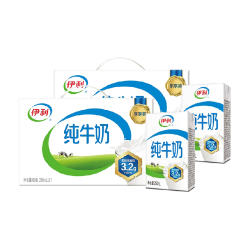 伊利 3.2g乳蛋白 纯牛奶 250ml*21盒