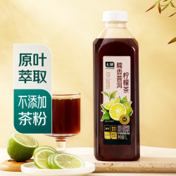 七鲜 糯香普洱柠檬茶 1L*6瓶 茶类饮料