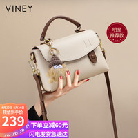 VINEY 包包女包牛皮洋气剑桥包轻奢斜挎单肩38妇女