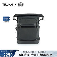 TUMI 卷顶旅行运动 男士双肩包  铁灰色