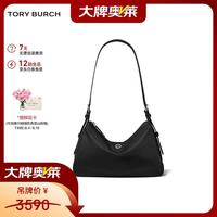 TORY BURCH TB 177335 小号拉链肩背包 黑色
