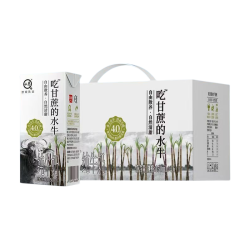 认养 水牛奶儿童高钙早餐奶吃甘蔗的水牛全脂纯牛奶8月日期 150mL*16盒