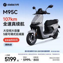 九号 远航家M95c 电动摩托车 JH1500DT-4