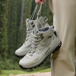 探路者 徒步鞋男鞋Vibram防滑耐磨抓地GTX防水户外专业登山鞋高帮