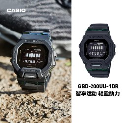 卡西欧 G-SHOCK GBD-200SM 蓝牙连接 电子手表