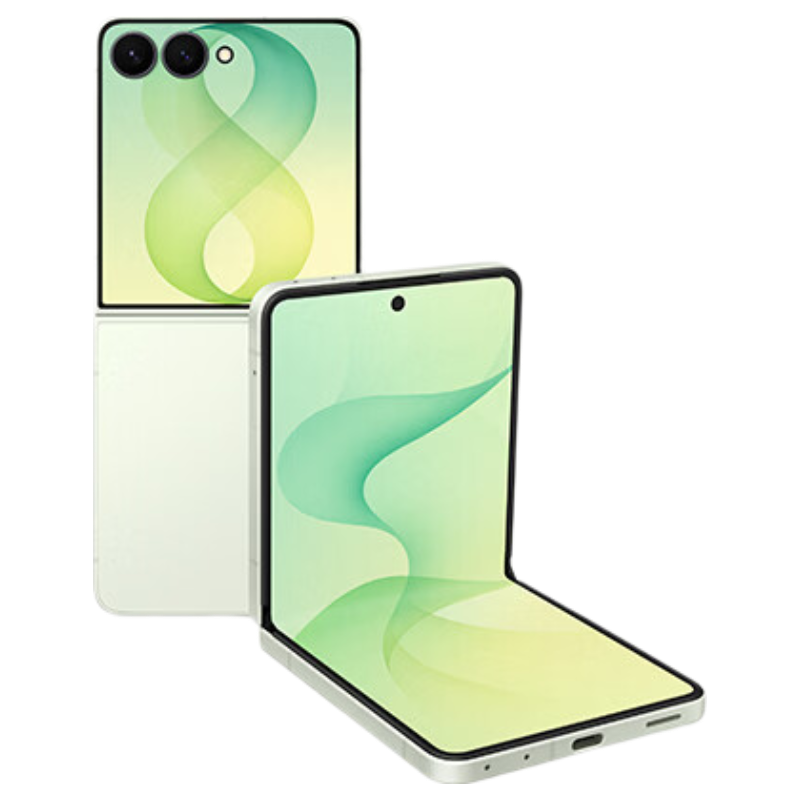 三星 Galaxy Z Flip8 AI超轻薄折叠 清柚绿 12GB+256GB 5G手机